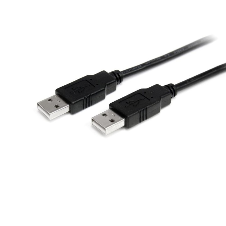 Cable usb tipo a startehc 1m - macho - macho - negro