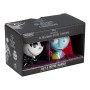 Set salero y pimentero Jack &38 Sally Pesadilla Antes de Navidad Disney 7cm