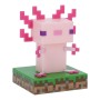 Lampara Icons Ajolote Minecraft 12cm