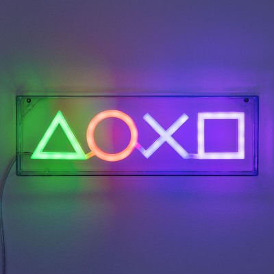 Lampara LED Simbolos PlayStation