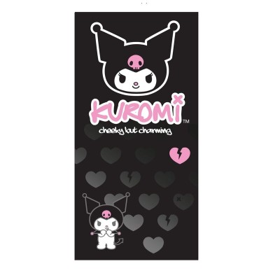 Toalla Kuromi Sanrio microfibra