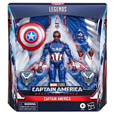 Figura Capitan America Brave New World Capitan America Marvel 15cm