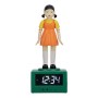 Reloj despertador Young-hee El Juego del Calamar 26cm