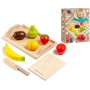 Bandeja Frutas 9pzs madera