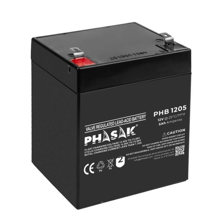 Bateria phasak phb 1205 compatible sais