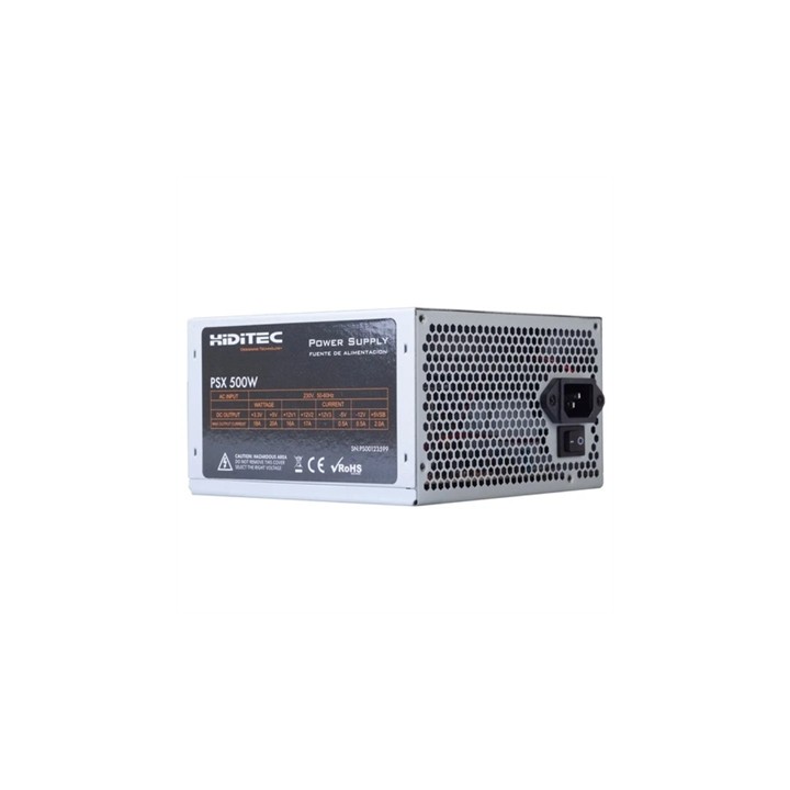 Fuente de alimentacion hidetec psx500 pfc bulk 500w