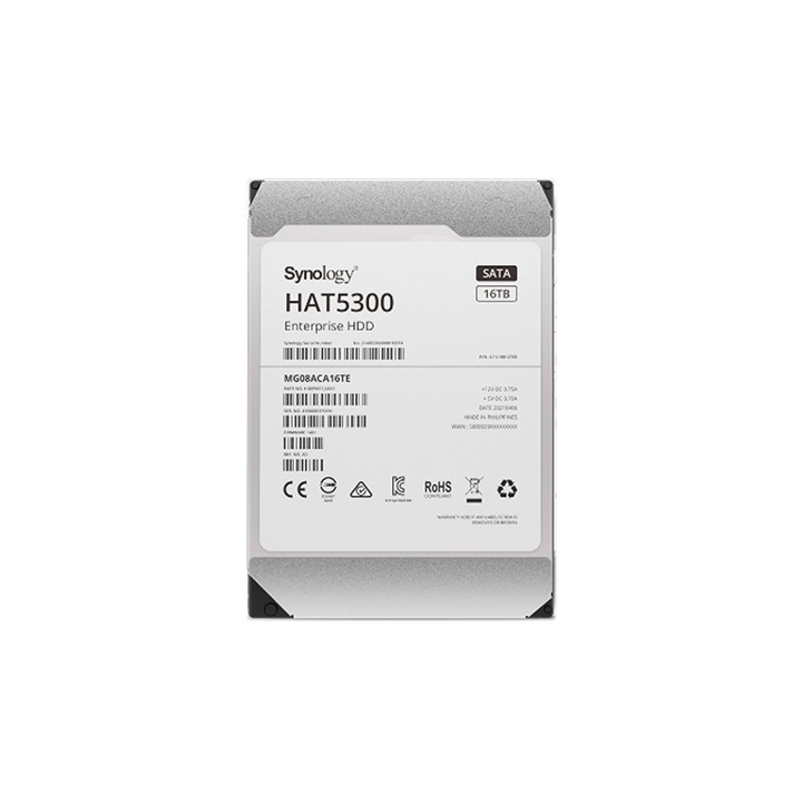 Disco duro interno hdd synology 16tb
