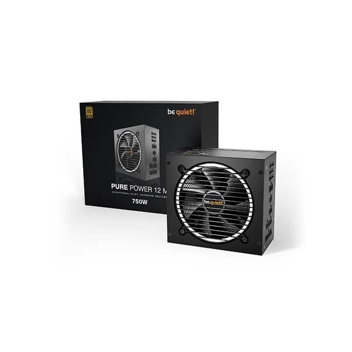 Fuente alimentacion be quiet! pure power 12m gaming atx 750w