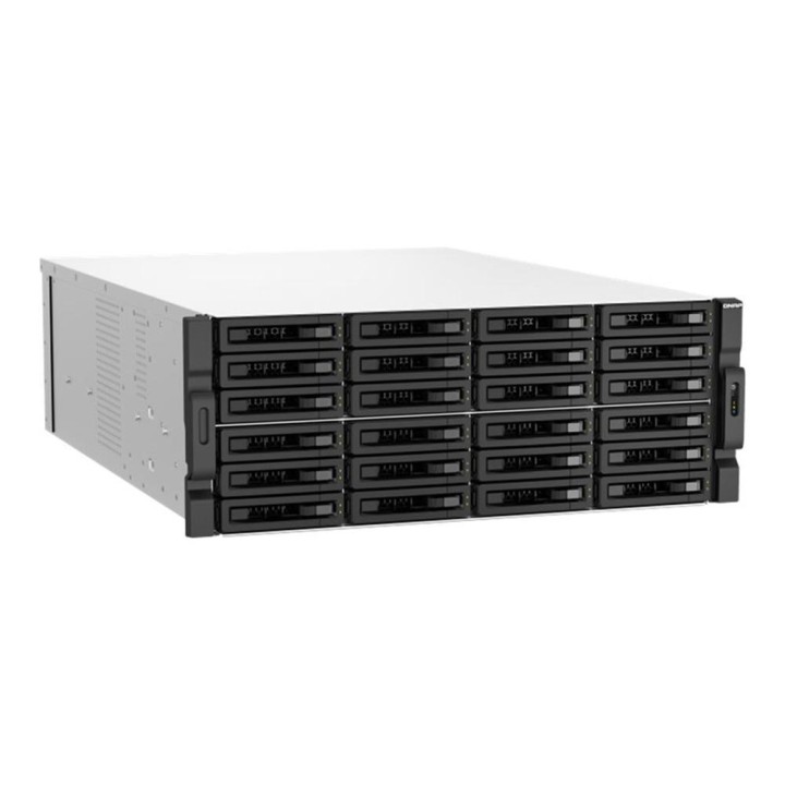 Servidor nas qnap ts - h3087xu - rp - e2378 - 64g 30 bahias
