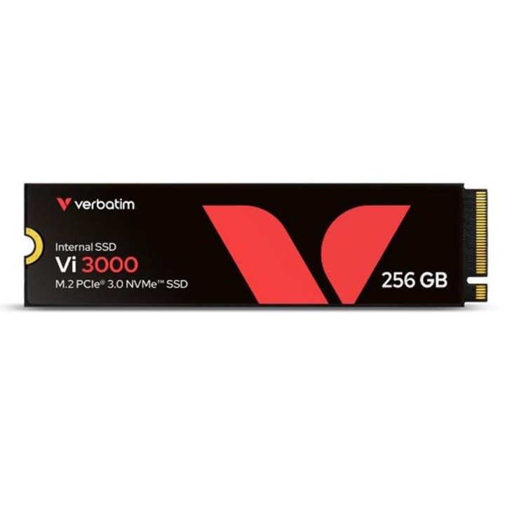 Disco duro interno ssd verbatim vi3000 256gb pcie m.2 pci express 3.0