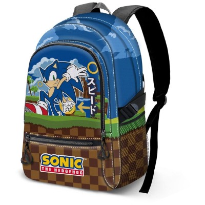 Mochila Greenhill Sonic the Hedgehog 44cm adaptable