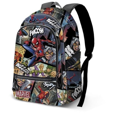 Mochila Panels Spiderman Marvel 44cm adaptable