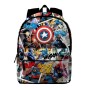 Mochila Comic Capitan America Marvel 35cm