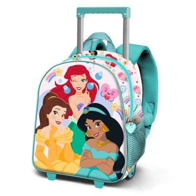 Trolley 3D Rainbows Princesas Disney 34cm