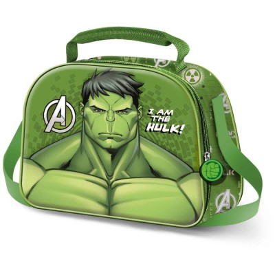 Bolsa portameriendas 3D Rage Hulk Marvel