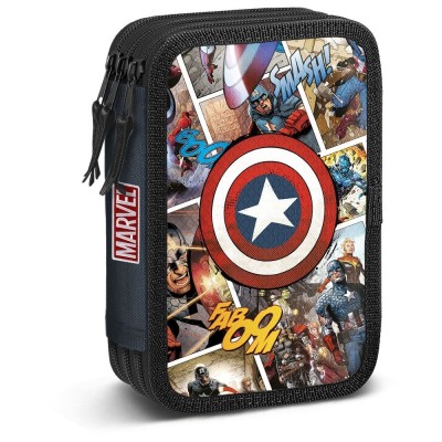 Plumier Comic Capitan America Marvel triple