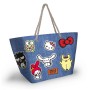 Bolsa playa Stickers Hello Kitty