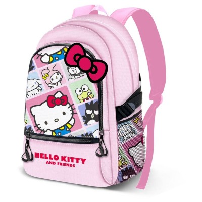 Mochila Panels Hello Kitty 44cm adaptable