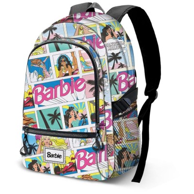 Mochila Comic Barbie 44cm adaptable