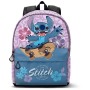 Mochila Skate Stitch Disney 44cm adaptable