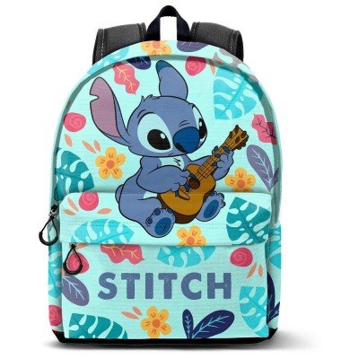 Mochila Guitar Stitch Disney 44cm adaptable