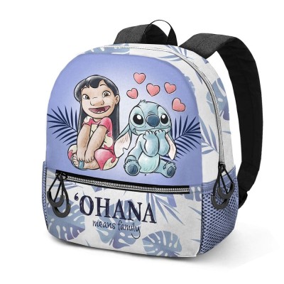 Mochila Couple Stitch Disney 33cm