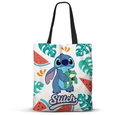 Bolsa shopping Frog Stitch Disney 40cm