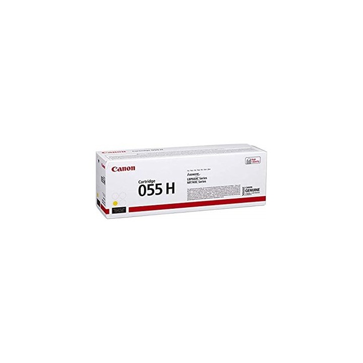 Toner canon 055h amarillo 3017c002