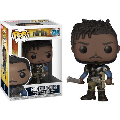 Figura POP Marvel Black Panther Killmonger