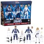 Blister 3 figuras Dum Dum Dugan Nick Fury Jr Sharon Carter Capitan America Marvel Legends Series