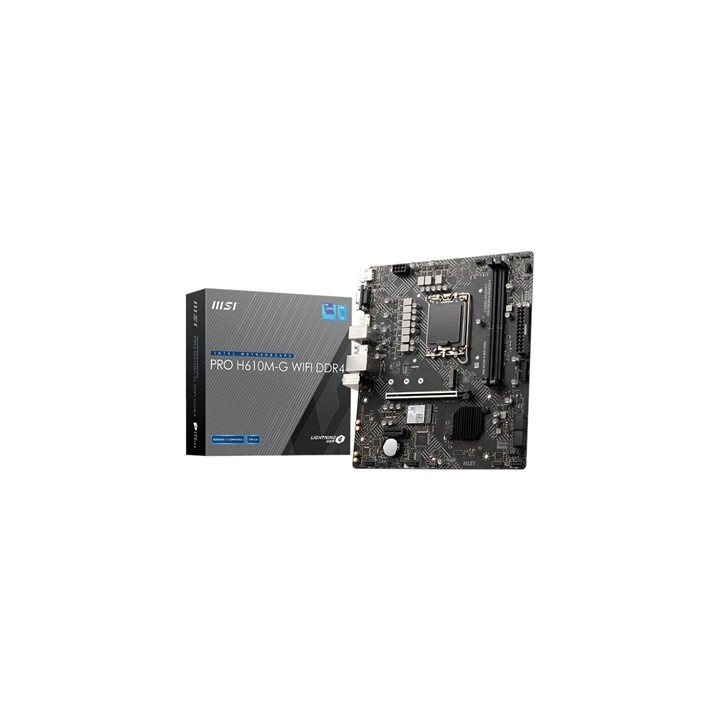 Placa base msi pro h610m - g wifi ddr4 matx 1700