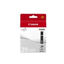 Cartucho tinta canon pgi 29lgy gris claro