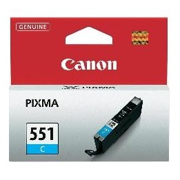 Cartucho tinta canon cli 551 cian mg6350