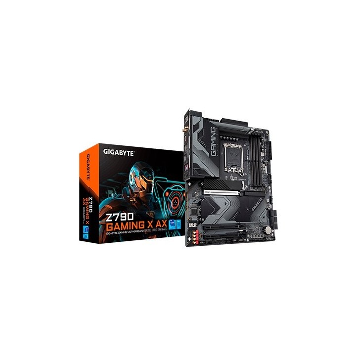 Placa base gigabyte 1700 z790 gaming x ax atx - 4x ddr5 - 6x sata3 - 5x usb 3.2 - 1x usb tipo c - 4x usb 2.0