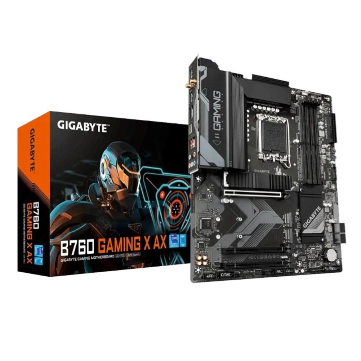 Placa base gigabyte 1700 b760 gaming x ax atx - 4x ddr5 - 4x sata 6gb - s - 2x usb 3.2 - 1x usb tipo c - 5x usb 2.0