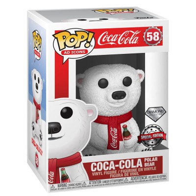 Figura POP Coca-Cola Polar Bear Exclusive