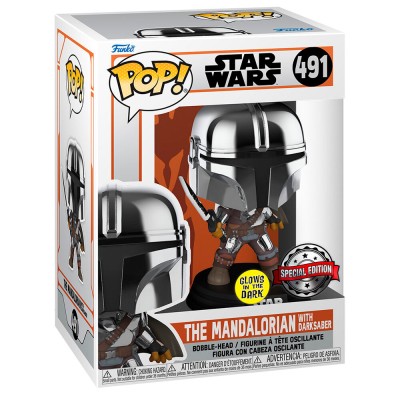 Figura POP Star Wars The Mandalorian Exclusive