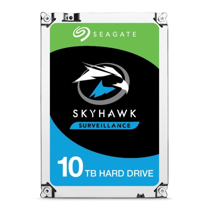 Disco duro interno hdd seagate skyhawk st10000ve0008 10tb 3.5 pulgadas - 256mb - sata3