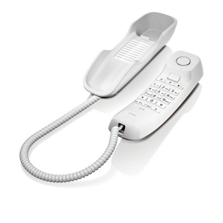 Telefono fijo gigaset da210 blanco 3 tonos