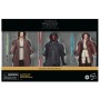 Blister 3 figuras Qui-Go Jinn Darth Maul Obi-Wan Kenobi La Amenaza Fantasma Star Wars 15cm