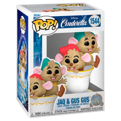 Figura POP Disney Cenicienta Jaq &38 Gus