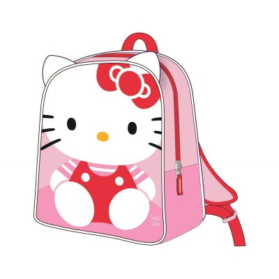 Mochila 3D Hello Kitty 28cm