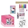 Set papeleria coloreable Hello Kitty