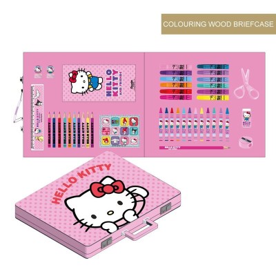 Maletin coloreable Hello Kitty