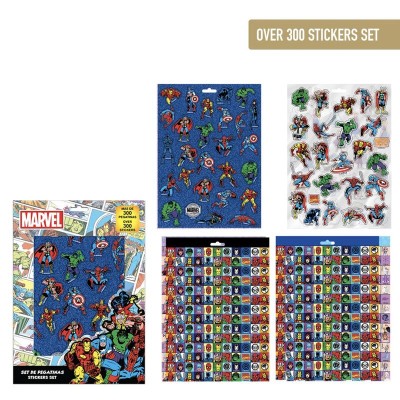 Set pegatinas Marvel