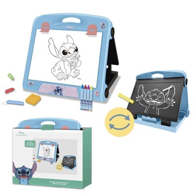 Set papeleria portatil Stitch Disney