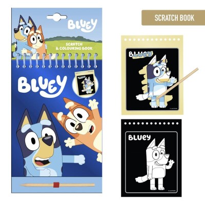 Set papeleria scratch Bluey