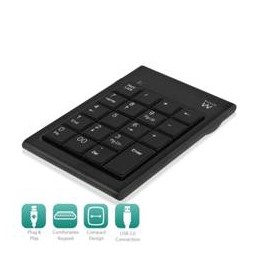 Teclado numerico pc portatil ewent usb