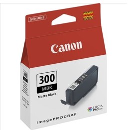 Cartucho canon pfi 300 pbk negro foto