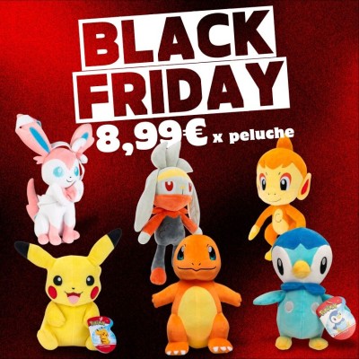 Pack oferta peluches Pokemon